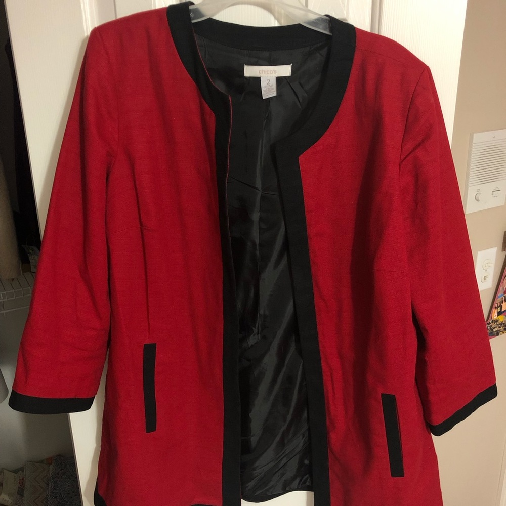 Black and Red Jacket